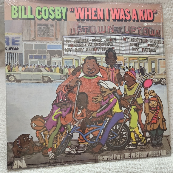 Bill Cosby When I Was A Kid Album Record LP 1971 Fat Albert SEALED NEVER OPENED - Picture 4 of 10